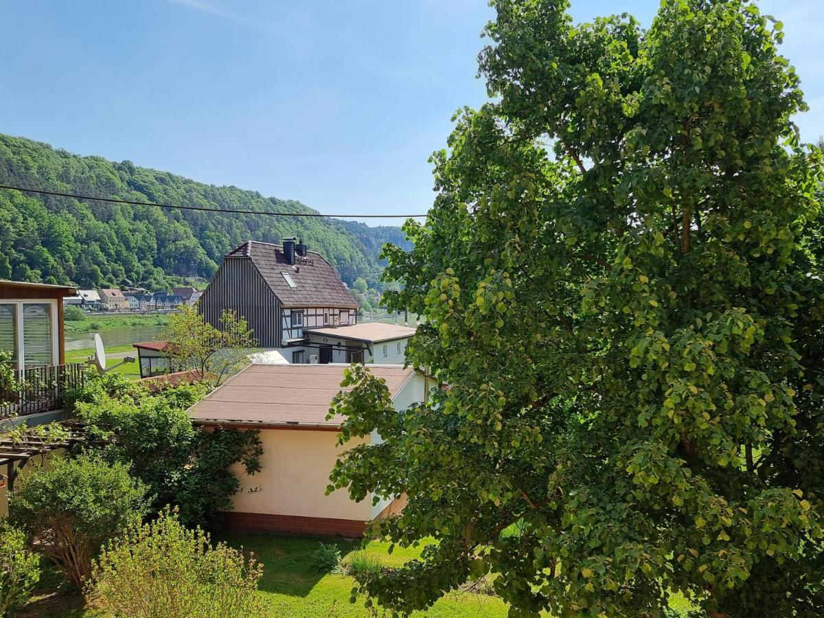 Ferienappartements Elbaussicht - Krippen Bad Schandau Esterno foto