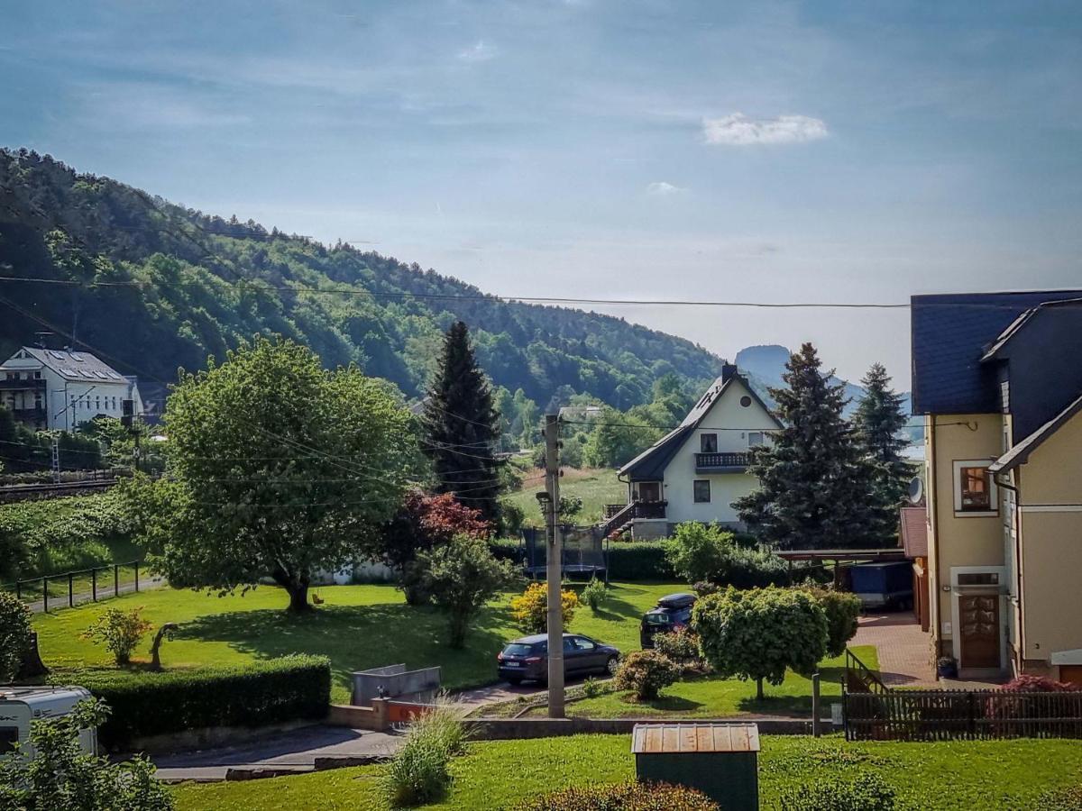 Ferienappartements Elbaussicht - Krippen Bad Schandau Esterno foto