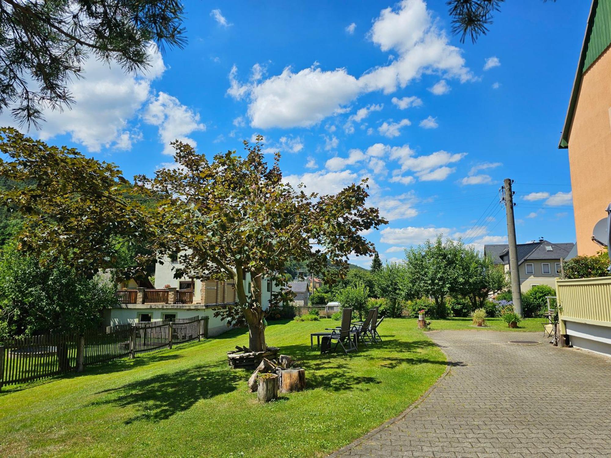 Ferienappartements Elbaussicht - Krippen Bad Schandau Esterno foto