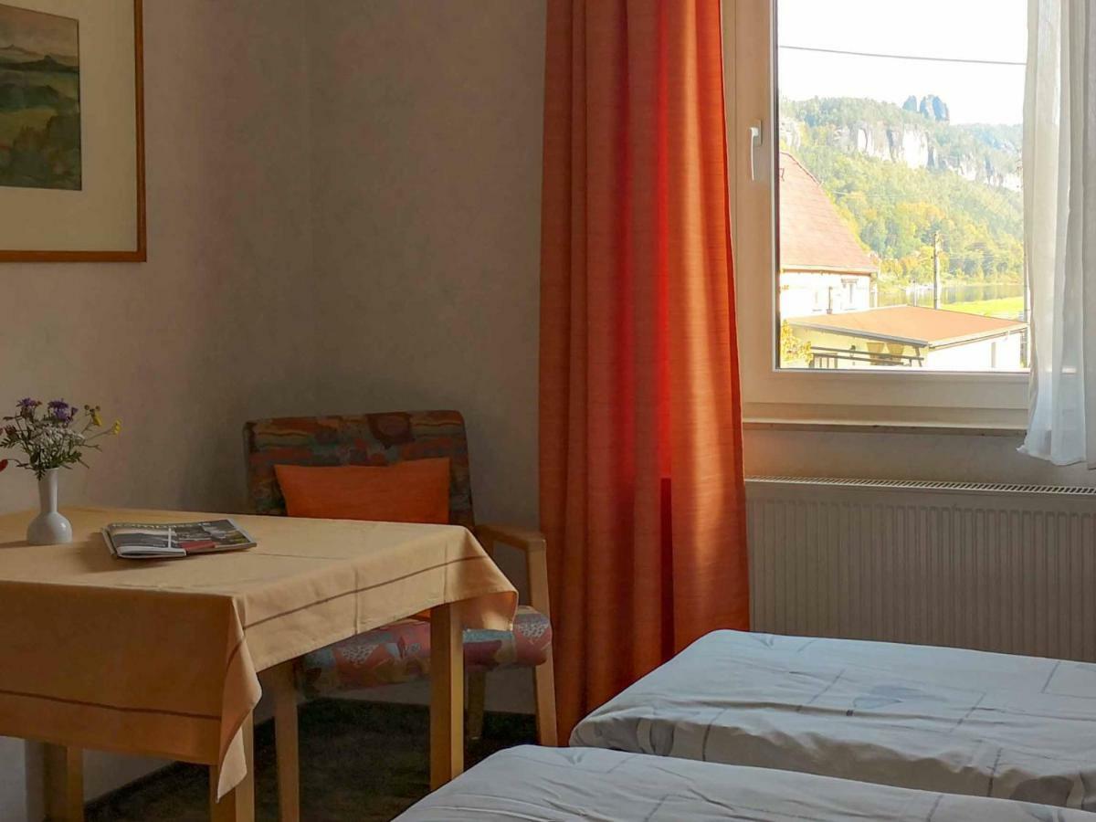 Ferienappartements Elbaussicht - Krippen Bad Schandau Esterno foto